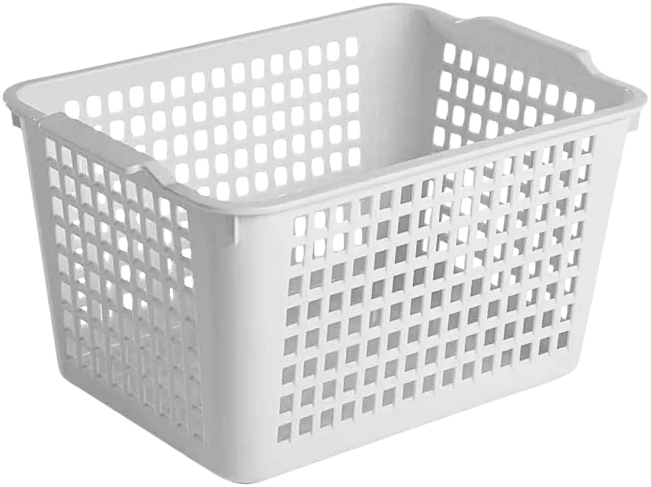 Изображение товара Универсальная прямоугольная корзинка для хранения 27.5х18х14.3см Бытпласт