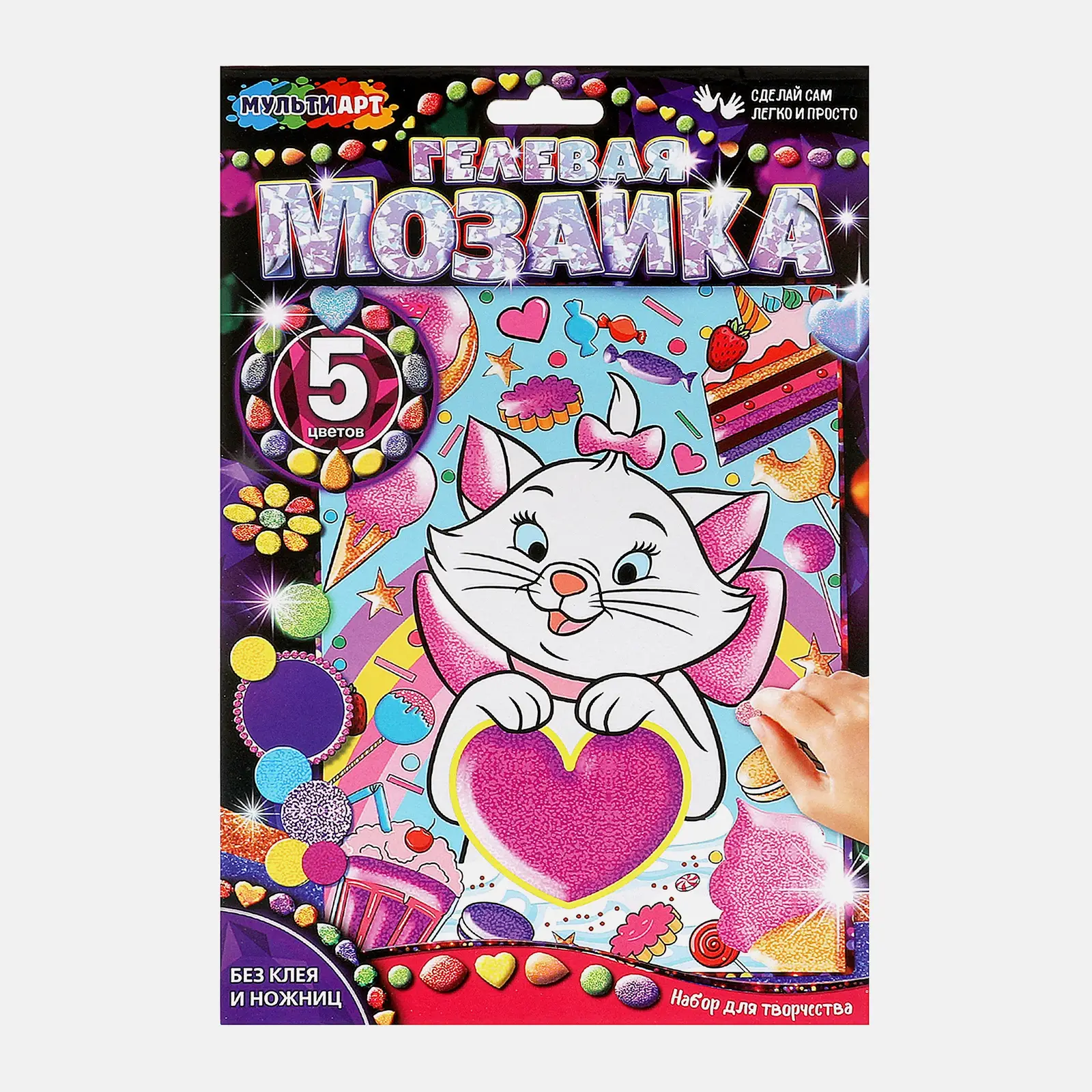 Гелевая мозаика Мульти Арт в ассортименте