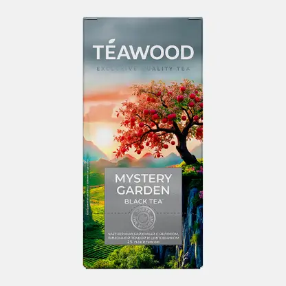 Чёрный чай Secret Garden Teawood 25пак