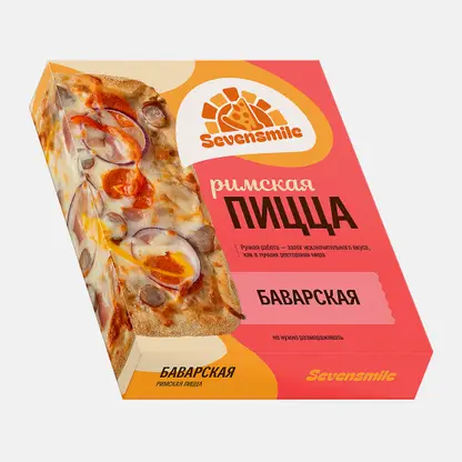 Пицца римская Баварская Sevensmile 290г