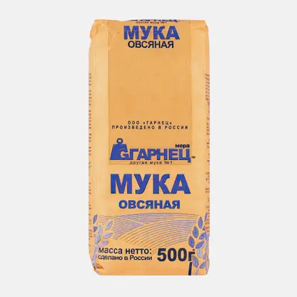 Мука Гарнец Овсяная 500г