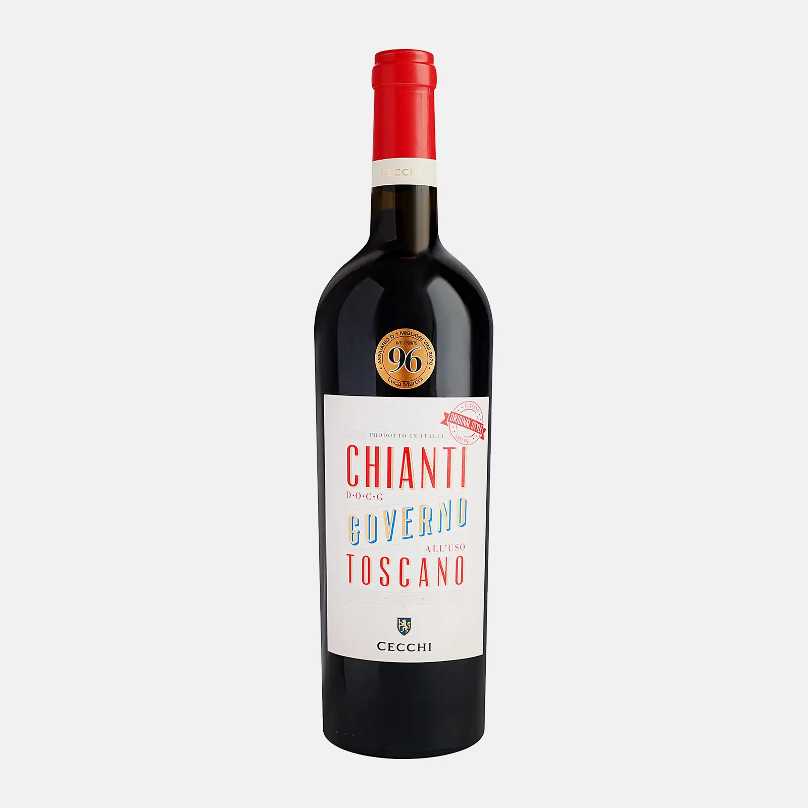 Вино Governo Chianti Тоскана красное сухое 13% 750мл