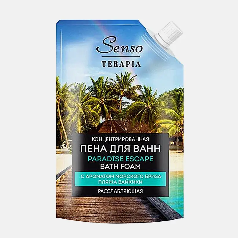 Пена для ванн Senso Terapia Paradise Escape расслабляющая 500мл