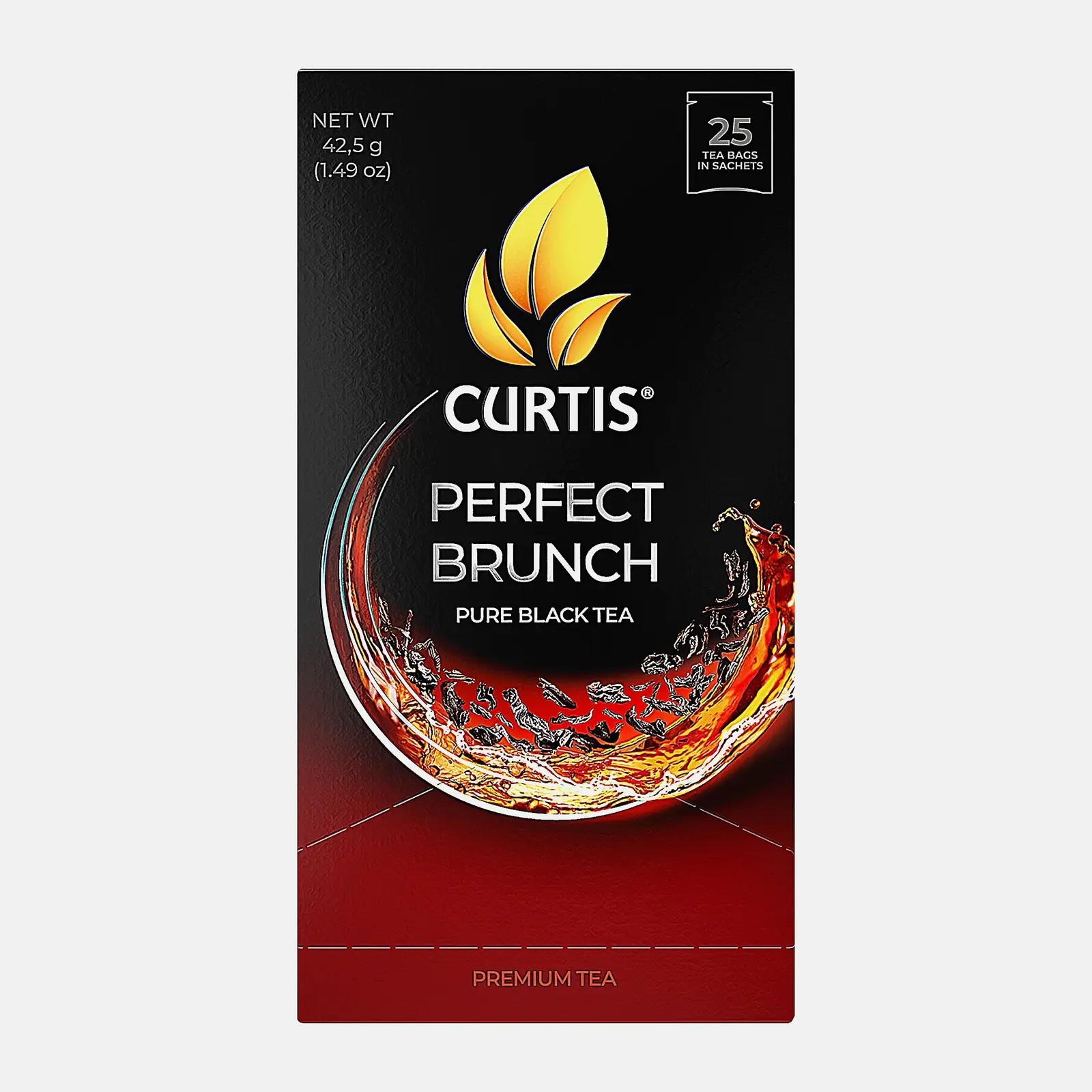 Чай чёрный Curtis Perfect Bruch 25пак 42.5г