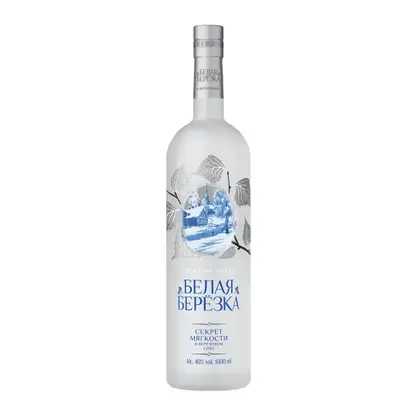 Водка Белая Березка 40% 1л