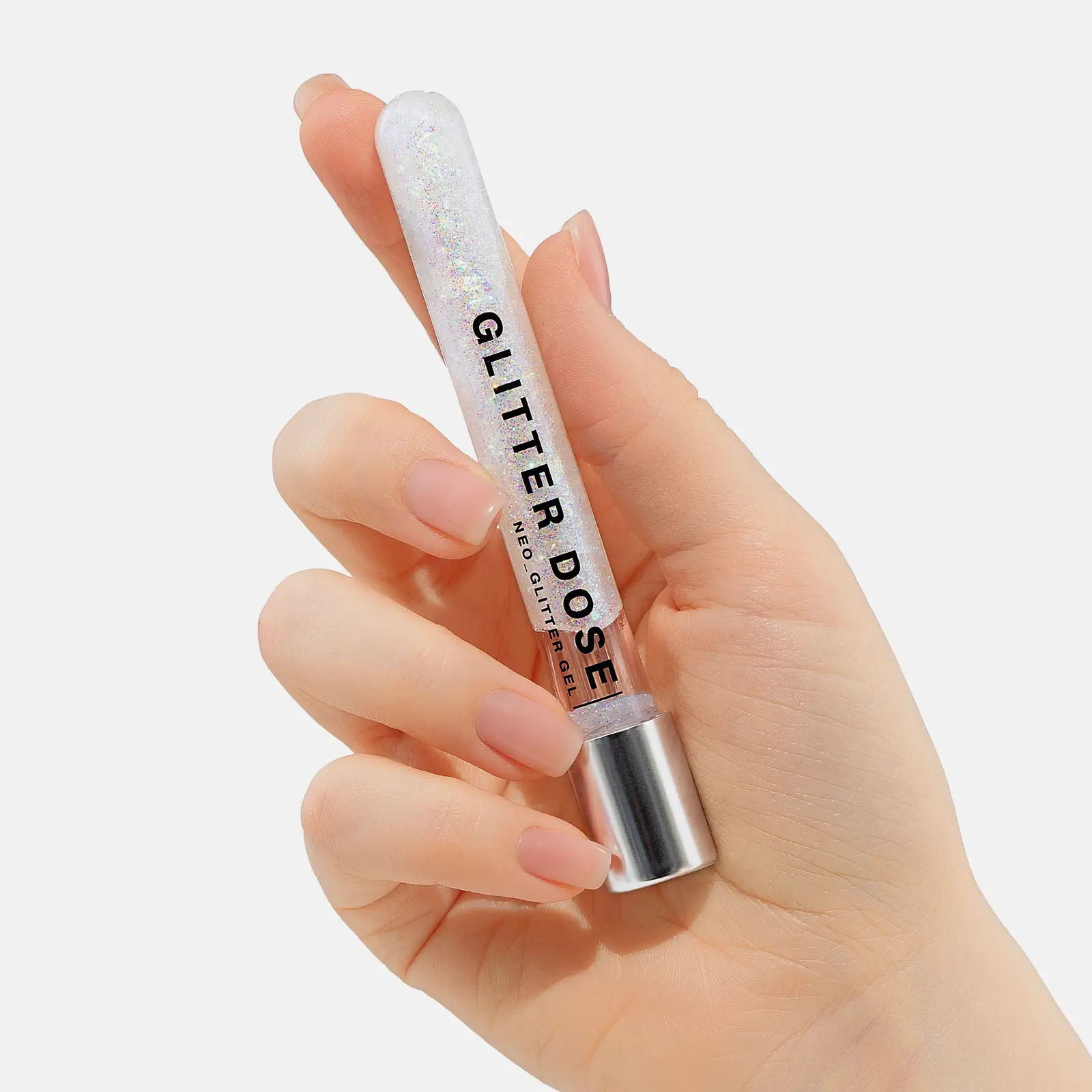 Глиттер Influence Beauty Glitter Dose на гелевой основе тон 01 - фото 2