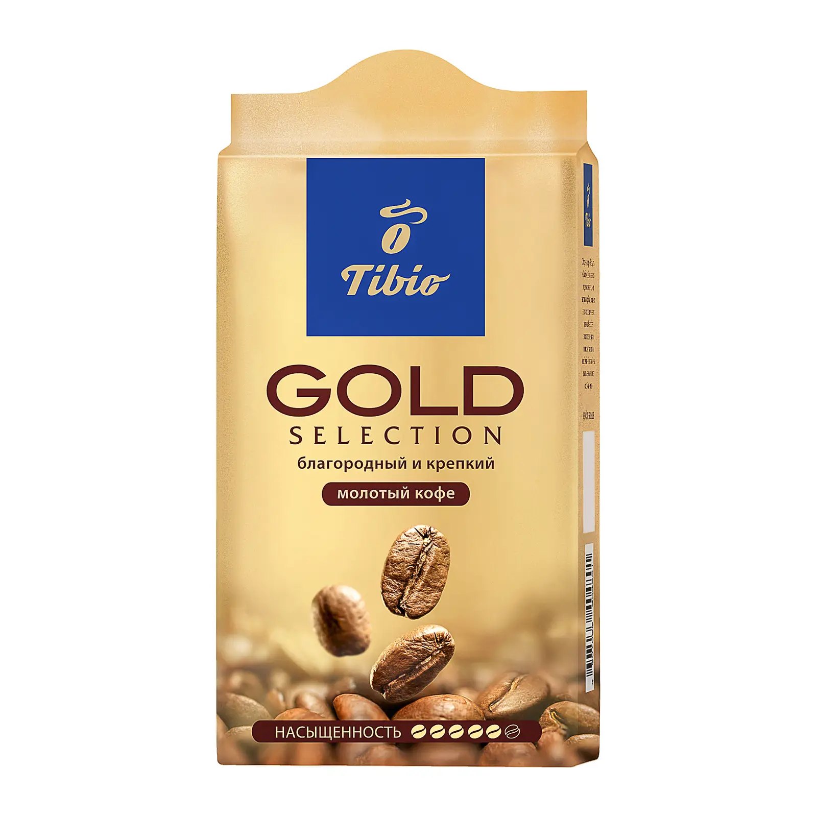 Изображение товара Кофе молотый Tchibo Gold Selection 250г - уникальный вкус