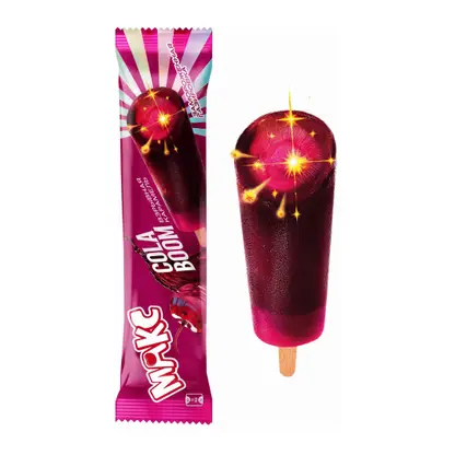 Изображение товара Фруктовый лед Макс Кола-вишня с взрывной карамелью 60г