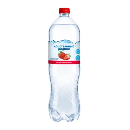 Изображение товара Напиток со вкусом клубники Кристальный Родник 1.5л