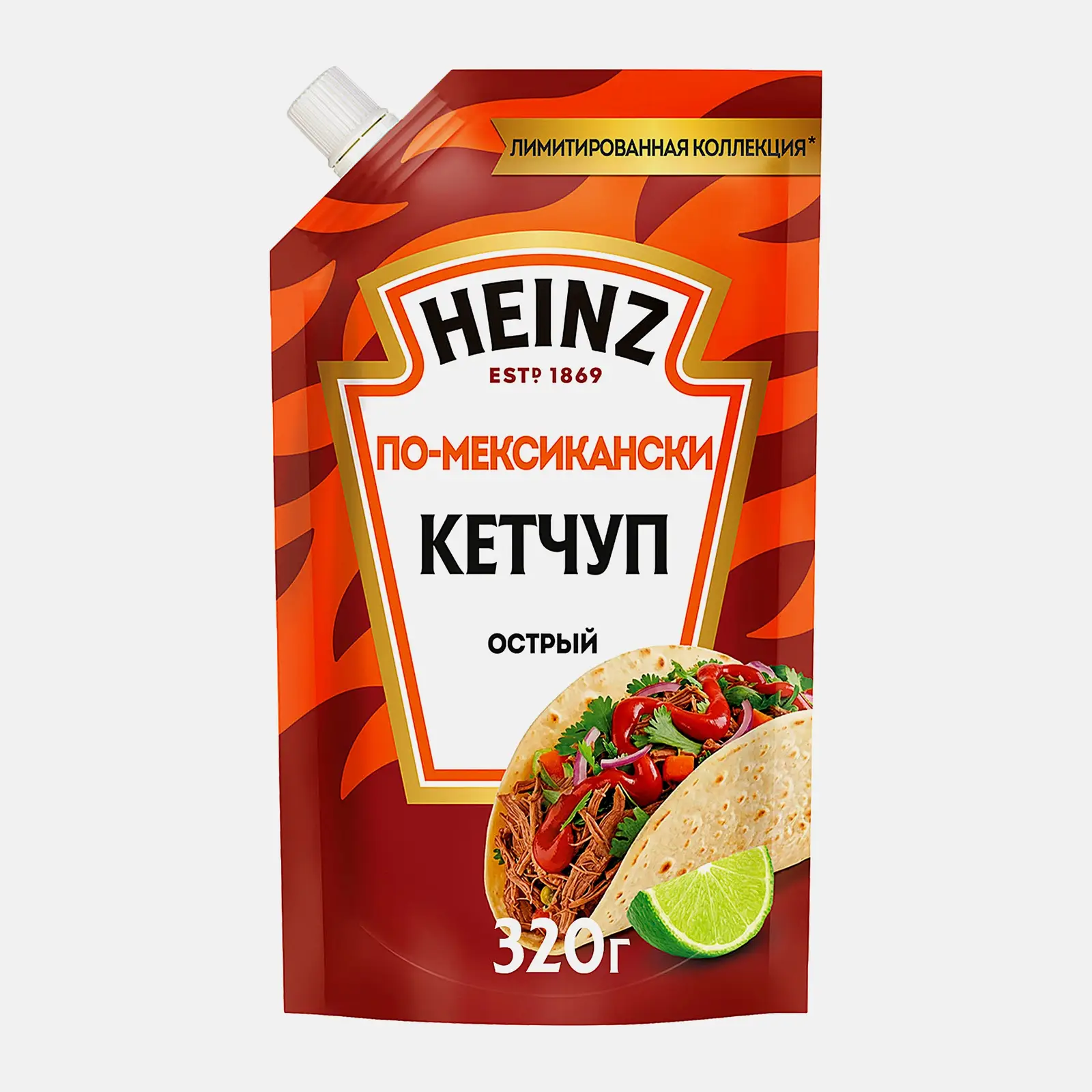 Томатный кетчуп по-мексикански острый Heinz 320г