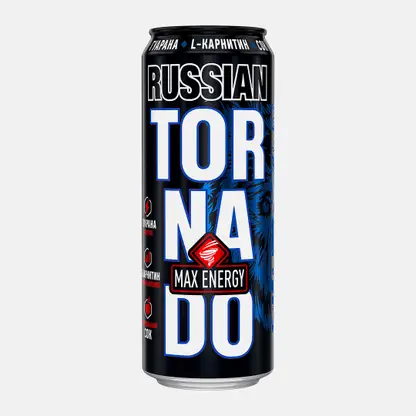 Энергетический напиток Tornado Russian 450мл