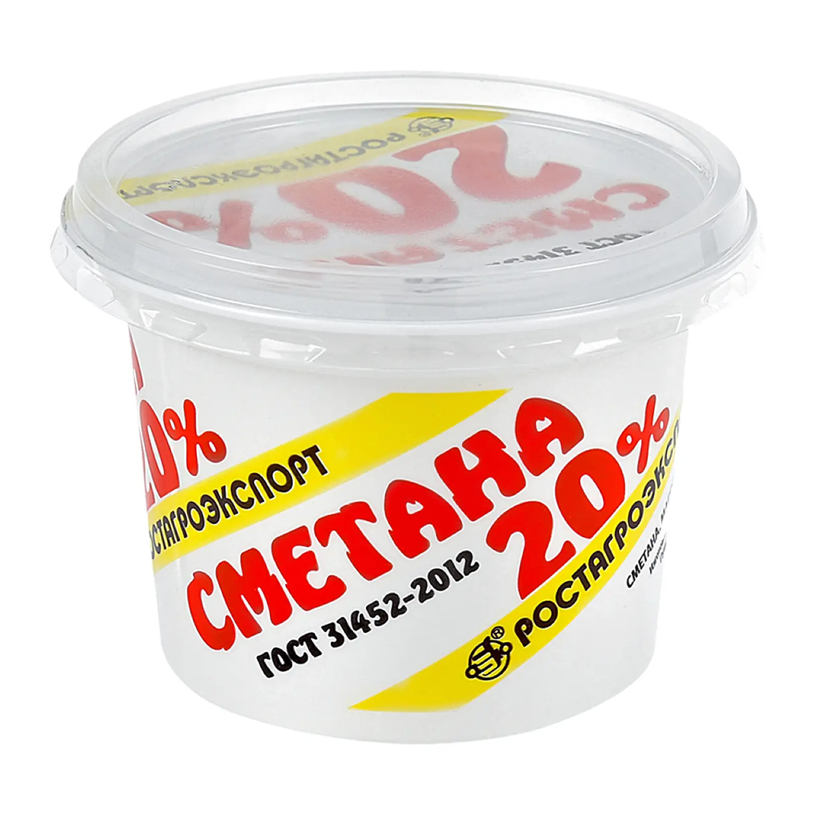 Изображение товара Сметана Ростагроэкспорт 20% 180г