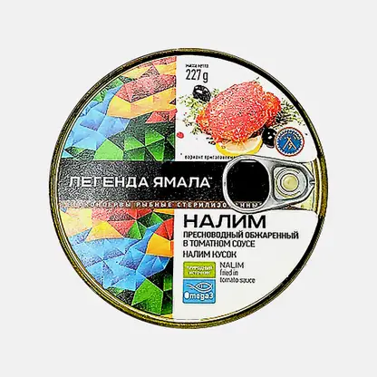 Налим Легенда Ямала обжаренный в томате 227г