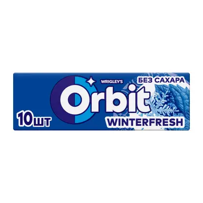 Изображение товара Жевательная резинка Orbit Winterfresh без сахара 13.6г