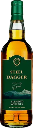 Виски Steel Dagger купажированный 40% 500мл