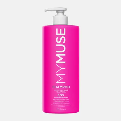 Шампунь для волос Mymuse укрепляющий SOS-восстановление 1л