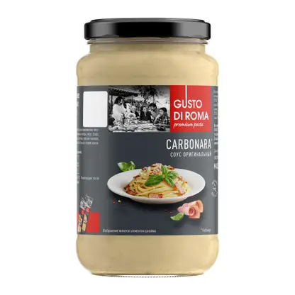 Изображение товара Соус Карбонара Gusto di Roma 330г