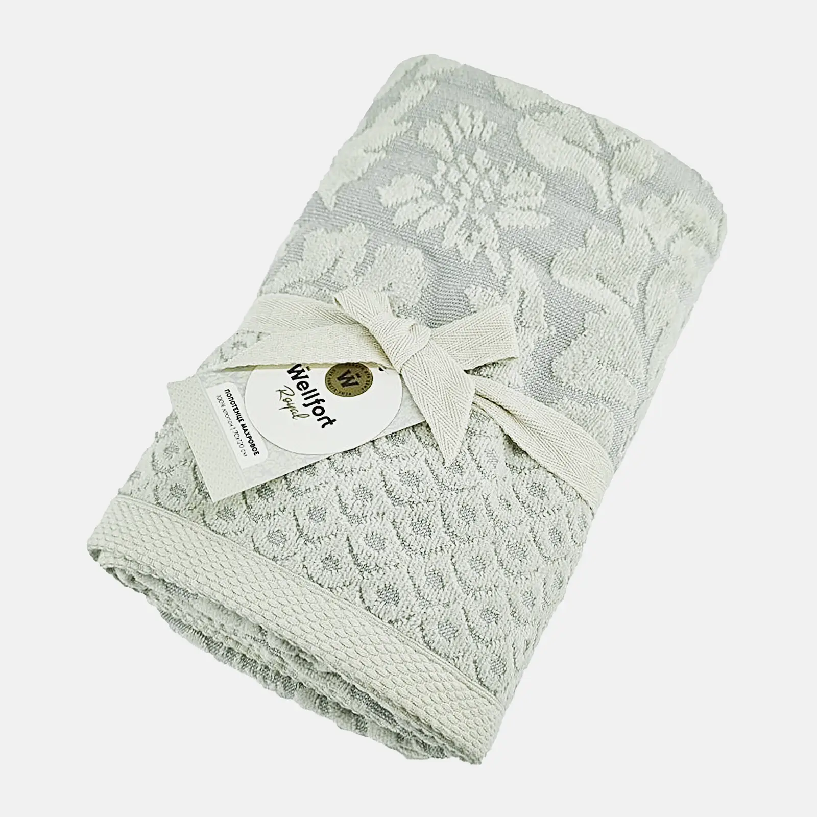 Полотенце Royal Wellfort махровое бежевое 70*120см