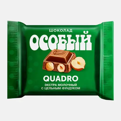 Шоколад Особый экстра молочный с цельным фундуком 80г