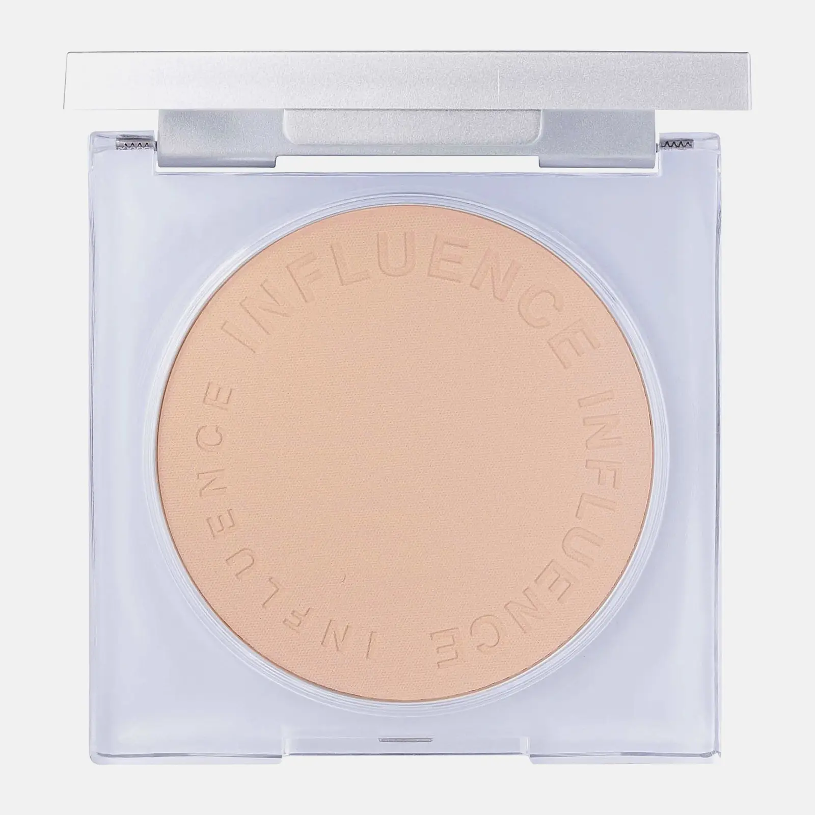 Компактная пудра для лица тон 02 Светло-бежевый Influence Beauty Mattronic