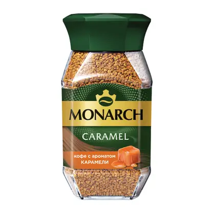 Изображение товара Кофе растворимый Monarch Caramel натуральный Карамель 95г