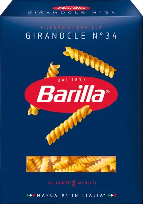 Изображение товара Макароны Barilla Girandole Спирали 450г высококачественные итальянские фигурные макароны