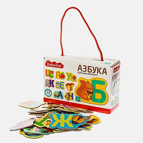 Азбука для самых маленьких Тридевятое царство Baby Toys - фото 2 Азбука для самых маленьких Тридевятое царство Baby Toys - фото 2