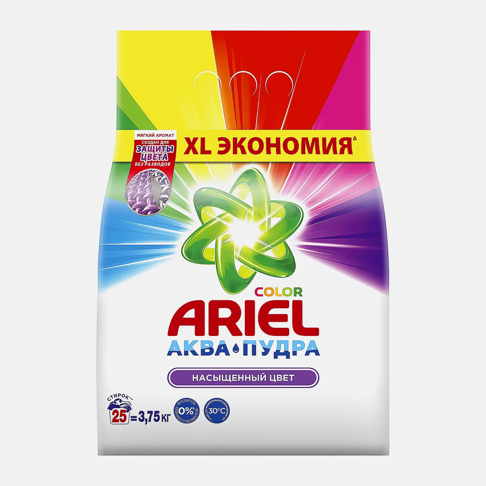 Изображение товара Стиральный порошок Ariel Аромат Color 3.75кг