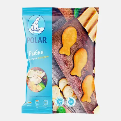 Рыбки тресковые Polar с сыром в панировке 375г