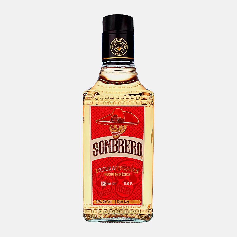 Изображение товара Текила Sombrero Reposado 38% 500мл оригинальная мексиканская текила