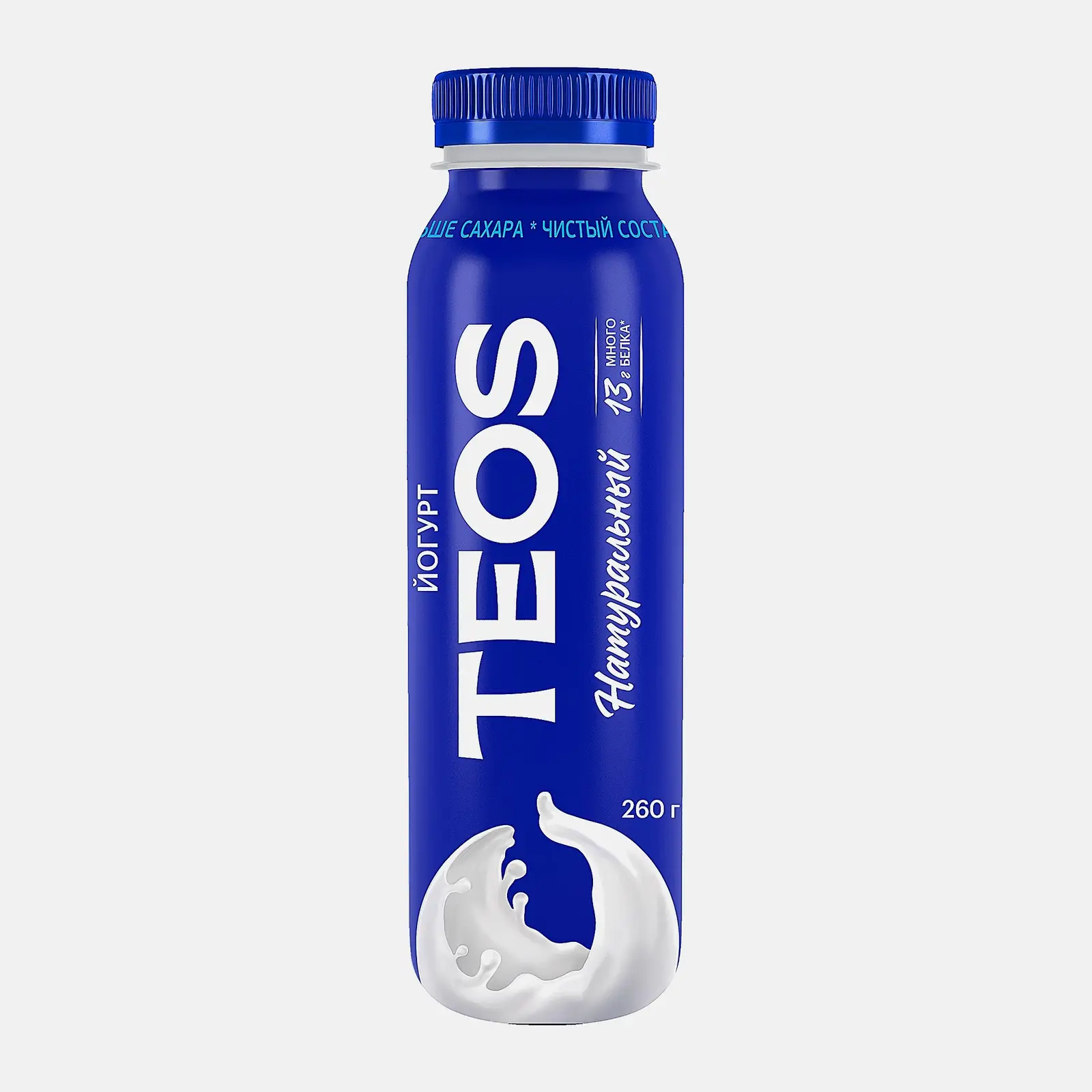 Йогурт питьевой Teos Active натуральный 2% 260г
