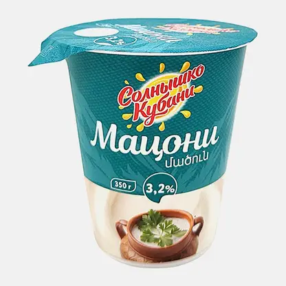Мацони Солнышко Кубани 3.2% 350г