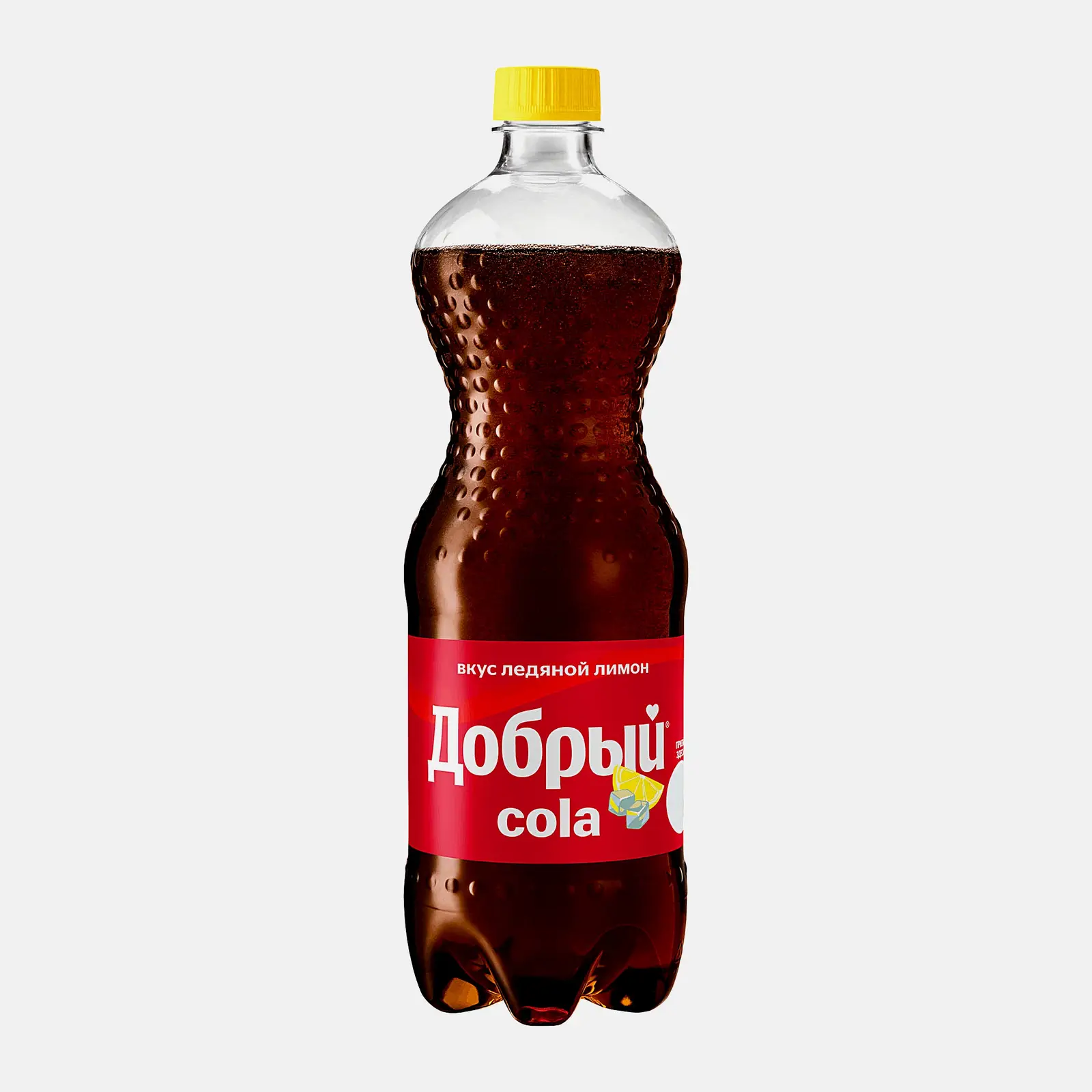 Напиток Кола со вкусом Ледяной лимон Добрый 1л