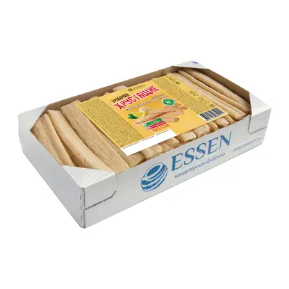 Изображение товара Трубочки хрустящие Лимонный крем Essen 400г - вкусное лакомство с натуральными ингредиентами