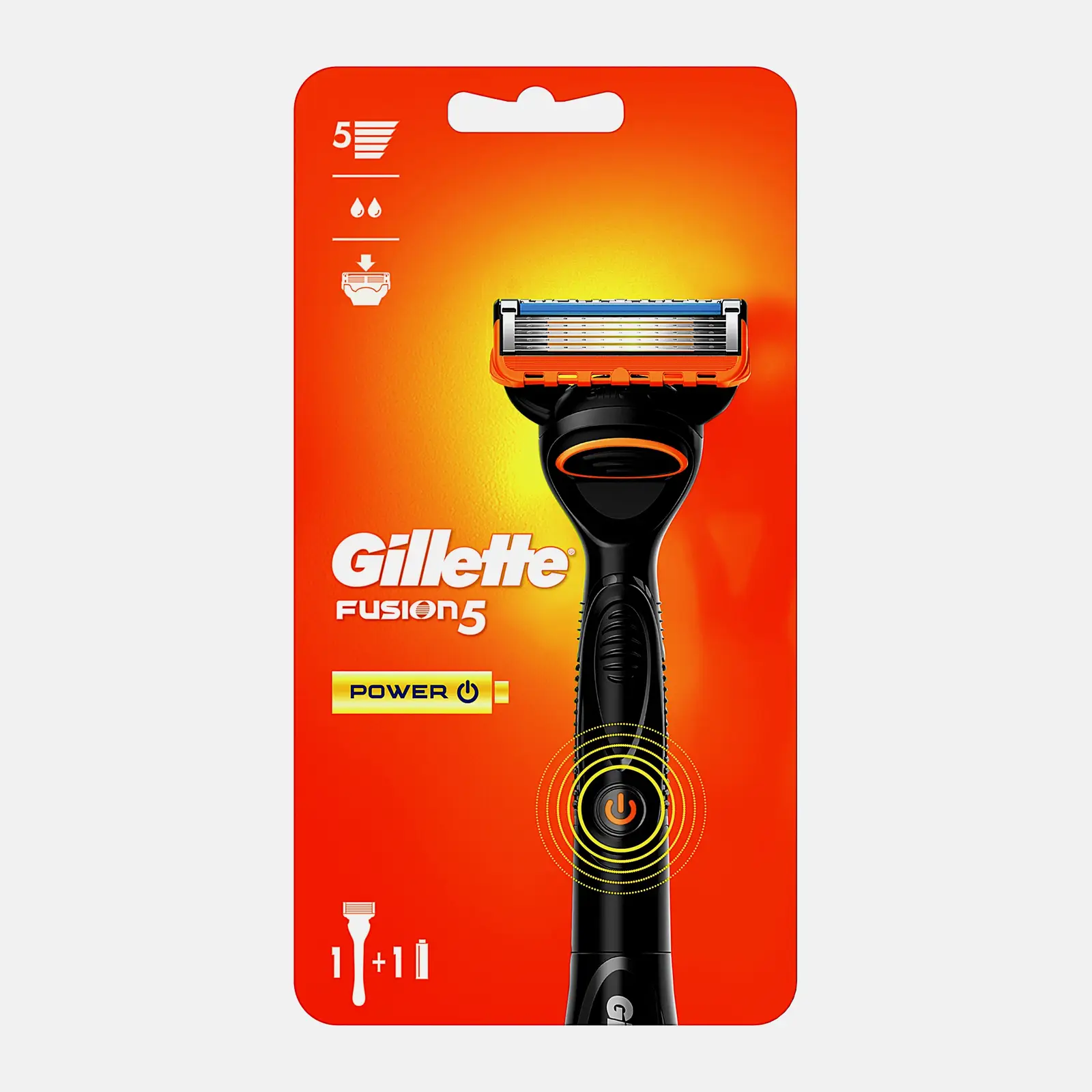 Бритва Gillette Fusion 5 Power со сменной кассетой