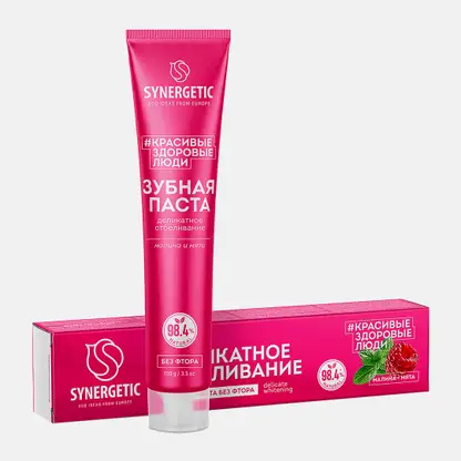 Зубная паста Synergetic Деликатное отбеливание 100мл