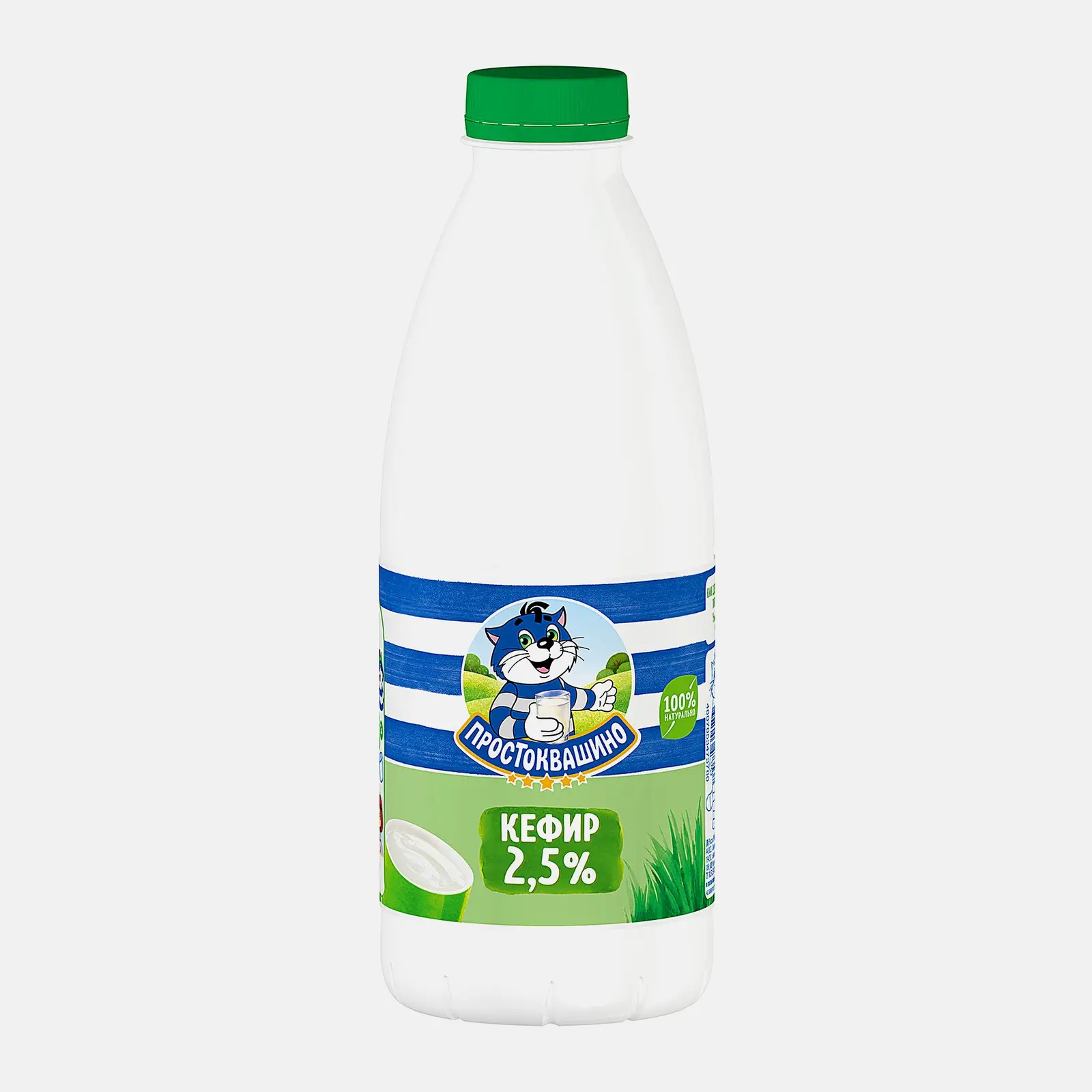 Изображение товара Кефир Простоквашино 2.5% 930г натуральный кисломолочный напиток