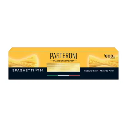 Изображение товара Макароны Pasteroni Спагетти №114 800г