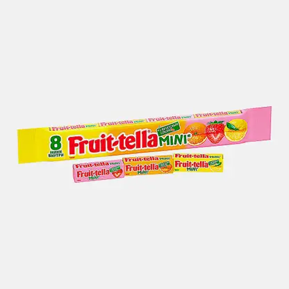Жевательные конфеты Mini с фруктовым соком Fruit-Tella 88г