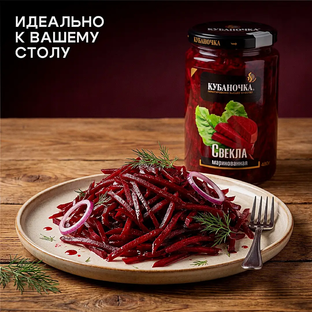 Свекла маринованная Кубаночка 480г - фото 4