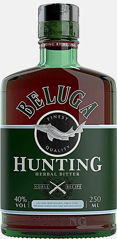 Изображение товара Ликер Beluga Hunting Herbal 40% 250мл - травяной с уникальным вкусом