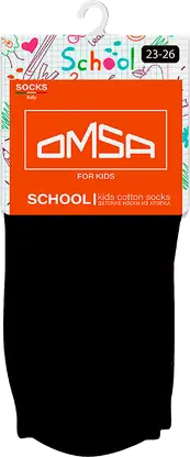 Носки детские Omsa Kids 21С03 черные р.14-22 (23-34)