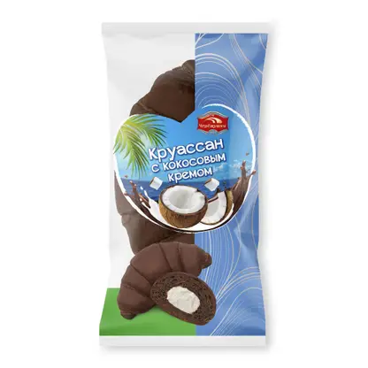 Изображение товара Круассан с кокосовым кремом Черемушки 80г