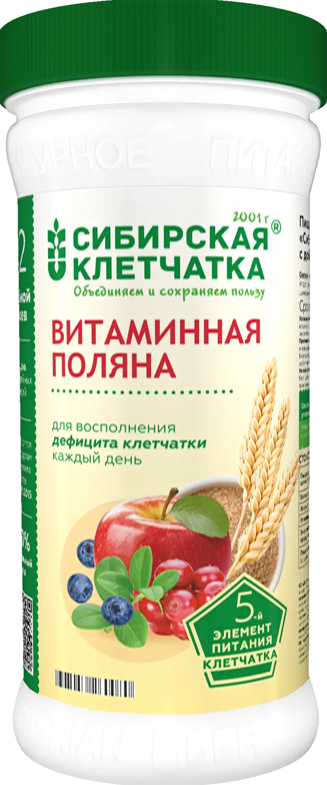 Клетчатка Сибирская клетчатка витаминная поляна 280г — в каталоге на сайте  сети Магнит | Краснодар