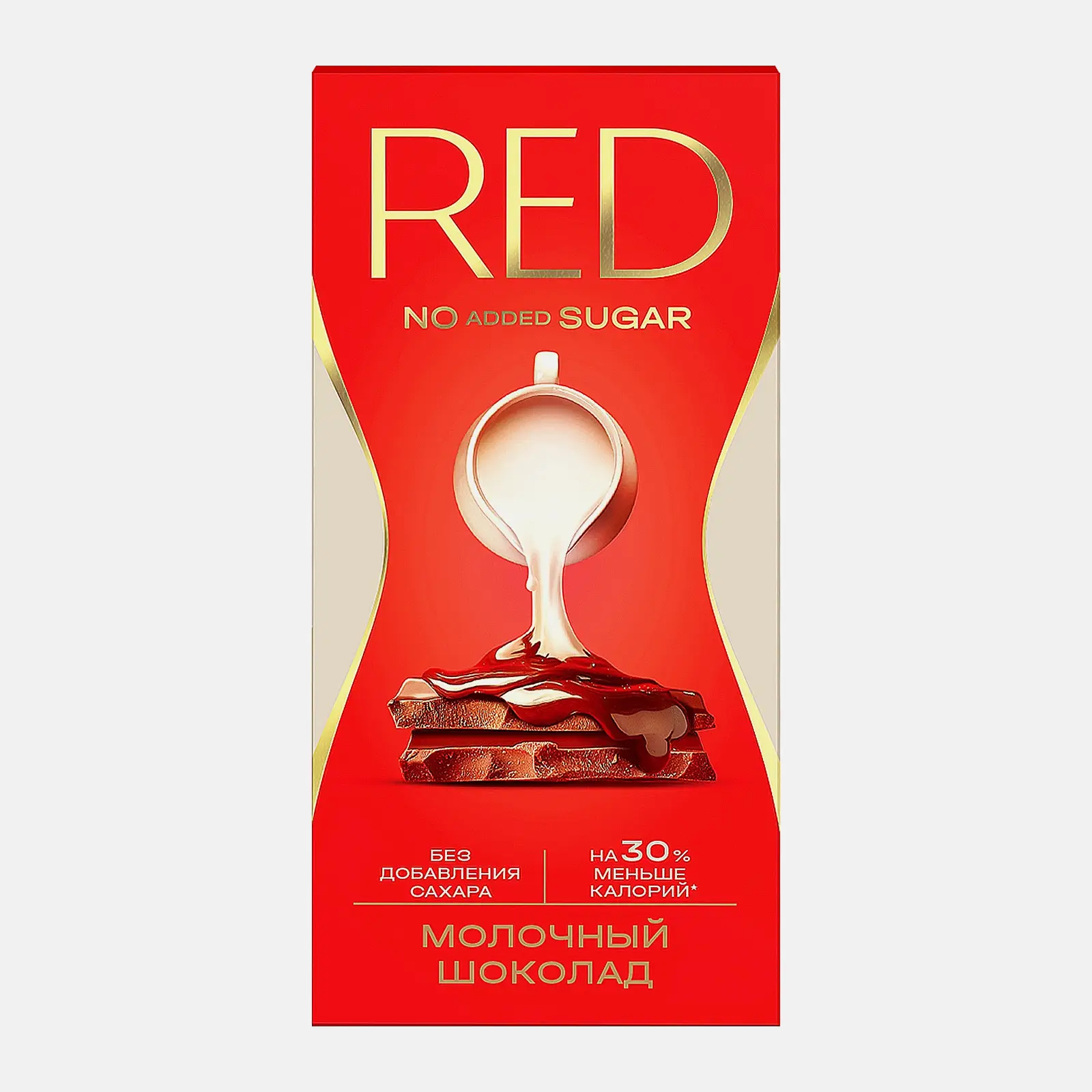 Молочный шоколад с пониженной калорийностью Red Delight 70г Молочный шоколад с пониженной калорийностью Red Delight 70г