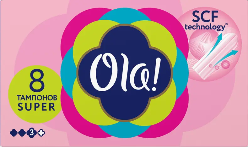 Тампоны Ola! Super 8шт