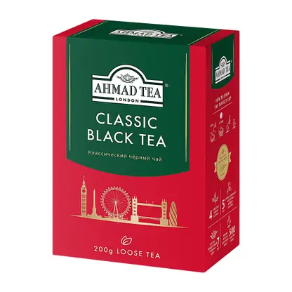 Изображение товара Чай чёрный Ahmad Tea листовой классический 200г