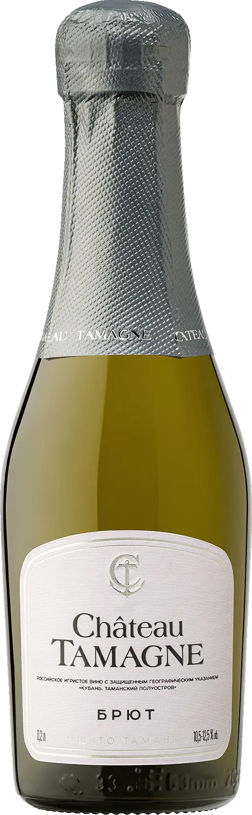 Изображение товара Вино игристое Chateau Tamagne белое брют 12.5% 200мл