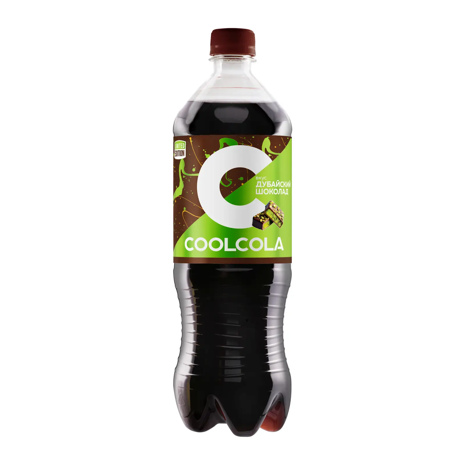 Изображение товара Газированный напиток Дубайский шоколад Cool Cola 1 литр с кофеином