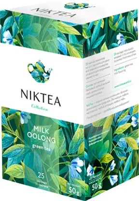 Изображение товара Чай зеленый Niktea Молочный улун 25пак